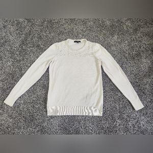 Banana Republic Factory Off-White Sweater Size S